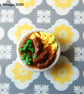 1:12 Scale Sausage and Cheesy Mashed Potato Plate for DollsHouse - Image 3