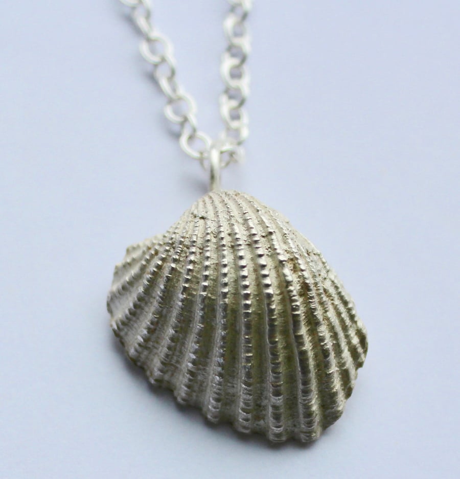 Silver Shell Necklace