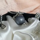 Space Themed Resin Ball Necklace 