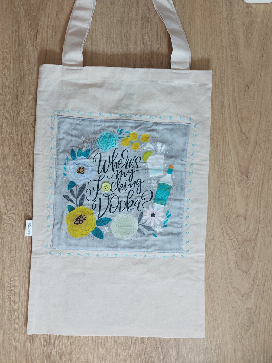 Wheres my f-cking vodka tote bag 