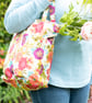 Multi-coloured flower Tote Bag - Image 1