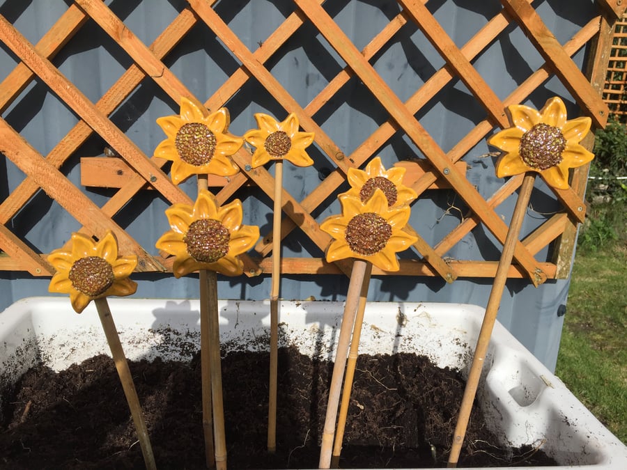  Cane Tops - Handmade for your Bamboo Sticks