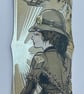 Glamorous Steampunk lady bookmark