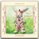 Rosy Brushwood - a Bunny Hugs Rabbit from Mulberry Green