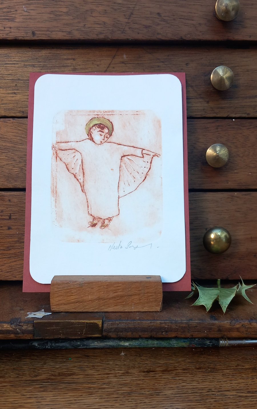 A limited edition angel print 