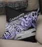 Grasshopper - Illustrated Insect Cushion - Image 1
