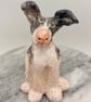 Lucy Ceramic Dog Sculpture