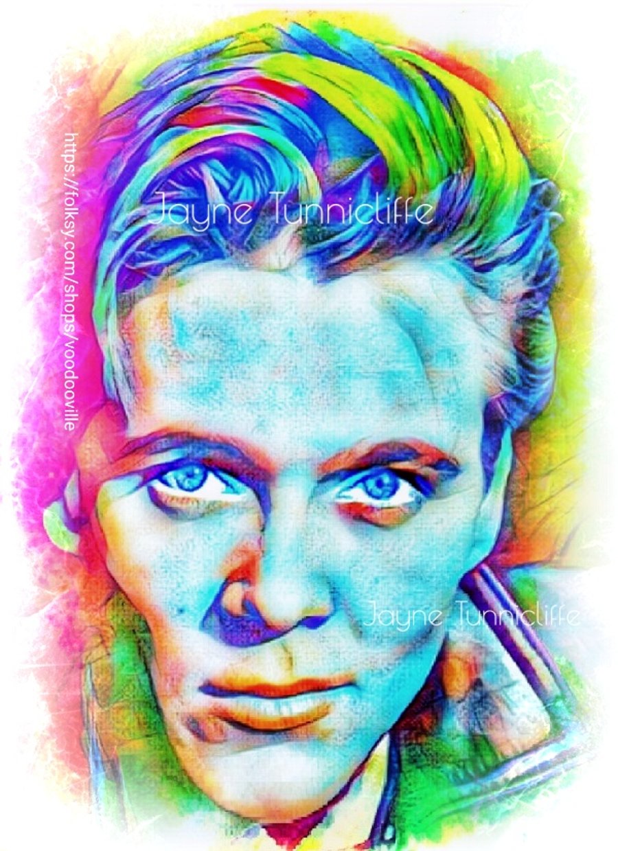 Billy Fury 11 x 8 inches art print - Wondrous face
