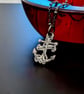 Sterling Silver Anchor With Love pendant