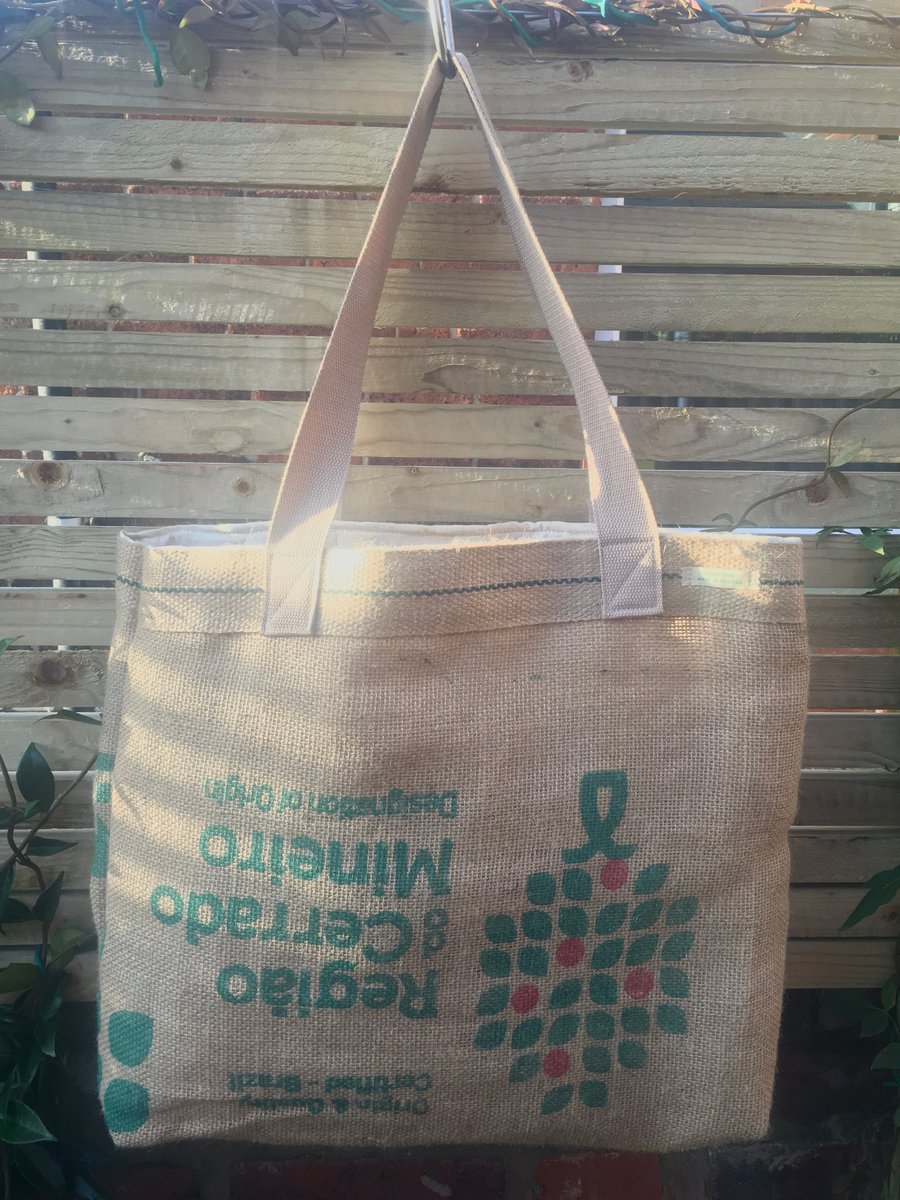 Coffee Sack Shopper - recycled 