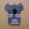 Koala finger puppets