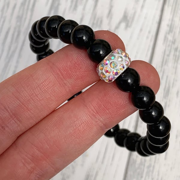 Sparkly Anxiety Panic Attack Phobia Relief Healing Gemstone Bracelet Holistic 