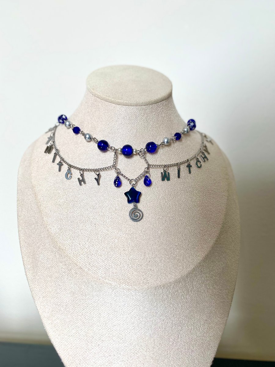 Oh my “Twitchy Witchy” Girl Choker Necklace 