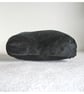 Tempur Pedic Original Contour Travel Neck Pillow Cover Black Plush Minky Fleece - Image 4