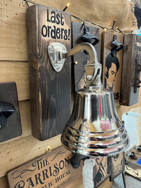 Bar Bell, last orders bell, last orders, bells, christmas bell
