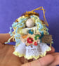 Tiny Star Fairy Doll Decoration, Lizzie Decorative Fairy, Handmade Doll - Image 9