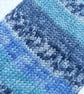 Hand-cranked Knitted Ribbed Wool Socks Size 4 to 5 - Image 4