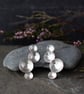 Sterling Silver Circle Earrings - Image 5