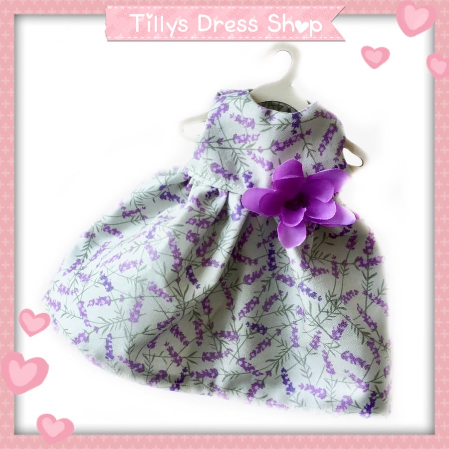 Lavender Sprig Dress - reserved for Sue