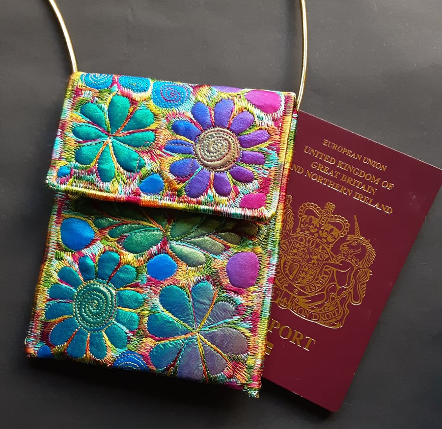 Passport Holder Necklace Folksy