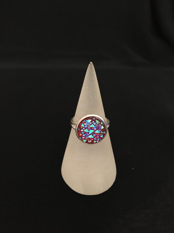 Resin Druzy Ring 2
