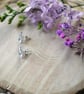 Handmade Real Dried Pressed Flowers Resin Hypoallergenic Earrings - Image 5