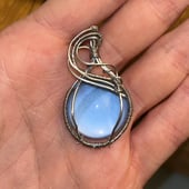 Sea Glass, Beads and Wire Wrapping