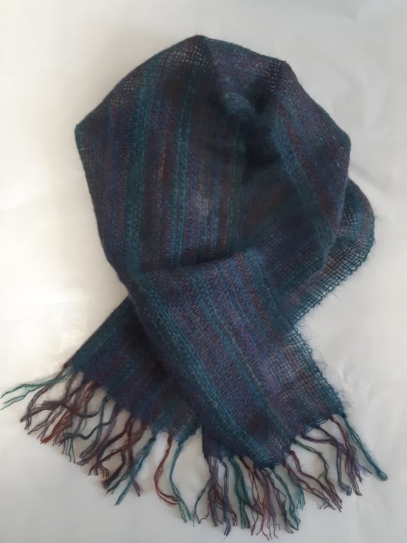 Kidsilk Haze woven neck scarf