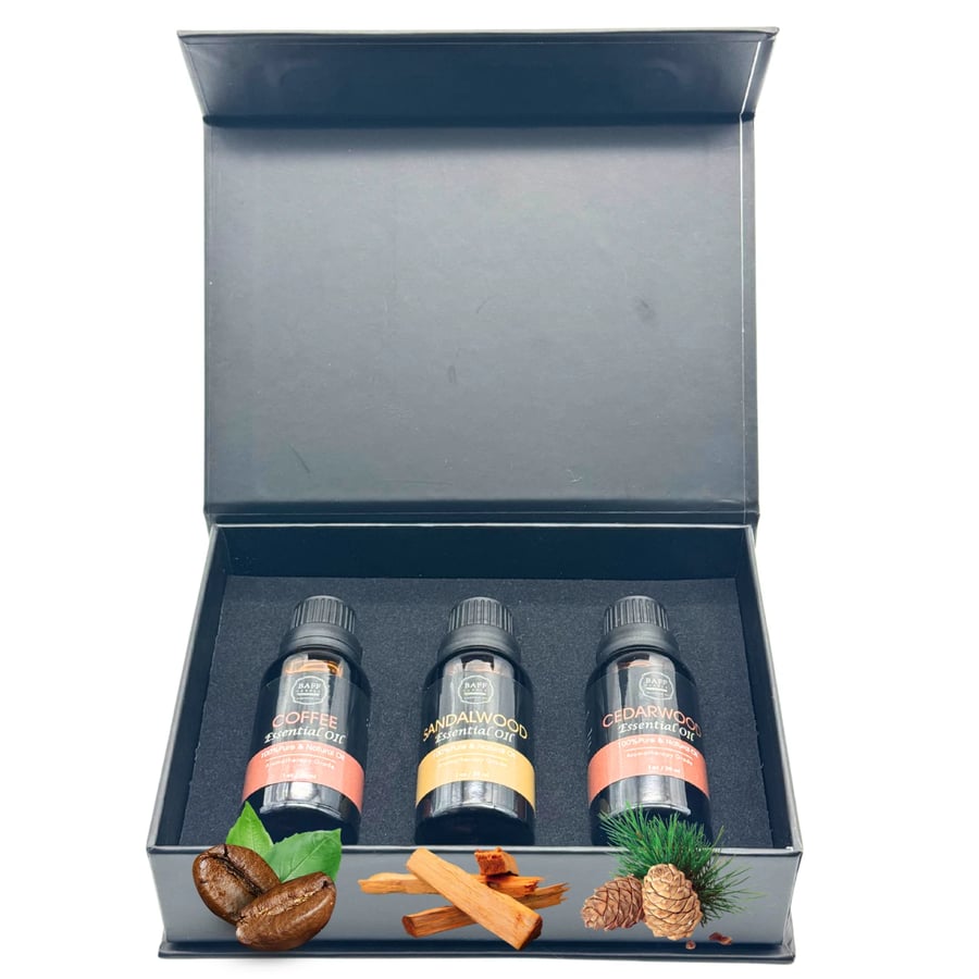 Coffee Essential Oil , Sandalwood Essential Oil , Cedarwood Essential Oil 