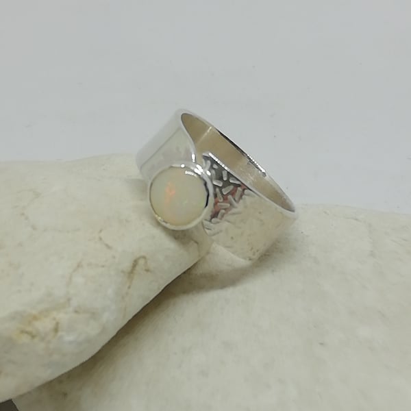 Adjustable Opal Ring