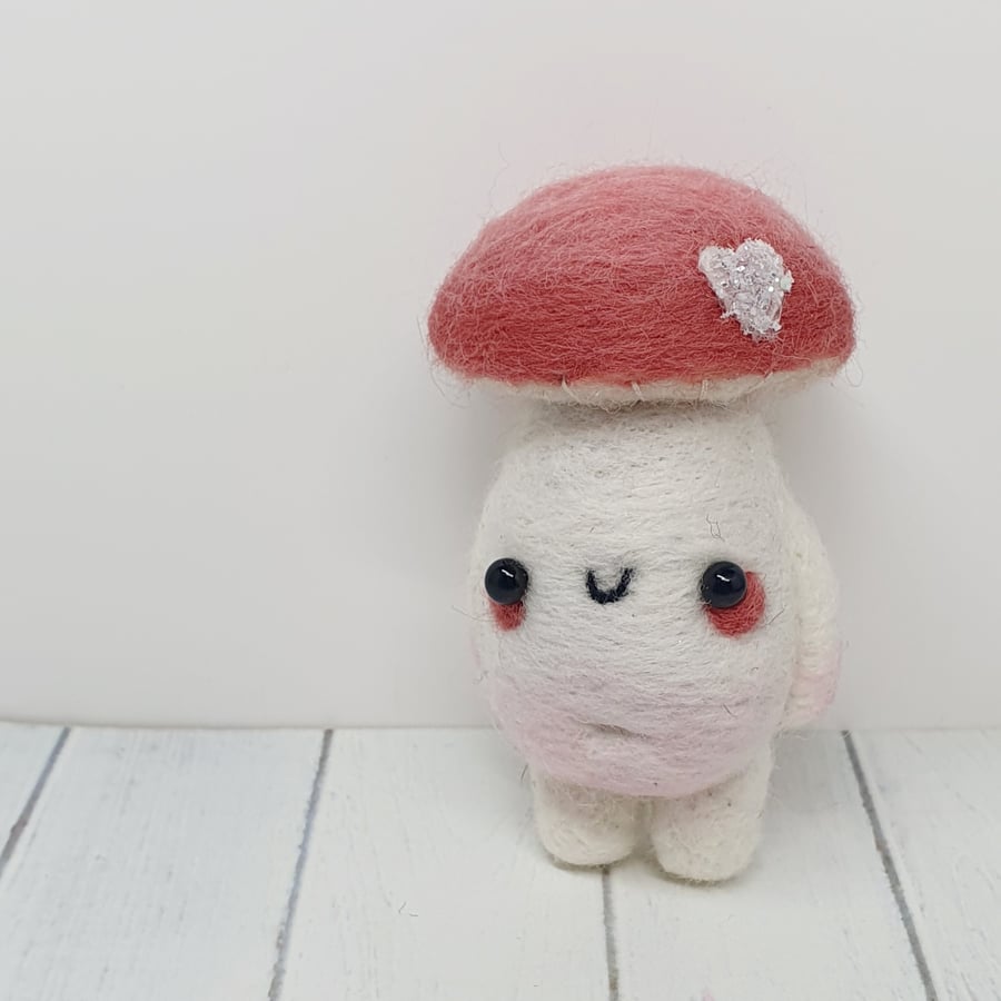 Love Heart Mushroom Small