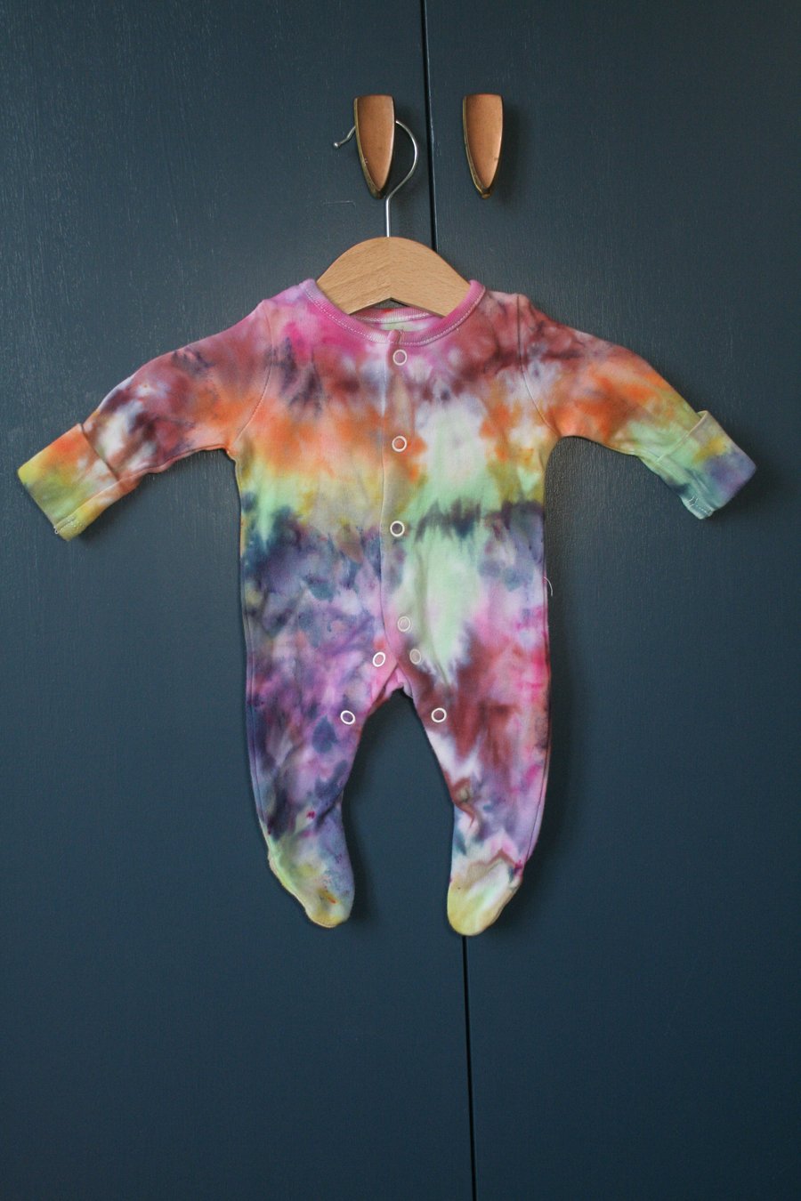 Rainbow Babygrow Tiny baby