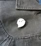 Little Ghost Kawaii Brooch or Pin for Halloween - Image 2