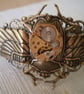 Steampunk  "Sacred Scarab" Cuff - Image 5