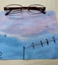 Glasses and Screen Cleaning cloth - Choice of three bird designs or set of all 3 - Image 3