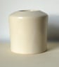Perfectly  imperfect clearance item,Small minimalist vase in while stoneware - Image 1