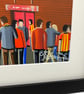 Partick T. Framed & Unframed Art Print, Thistle Football FC Firhill Stadium Gift - Image 3