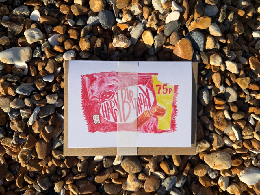 Chocolate Treat - Sweet Birthday Card