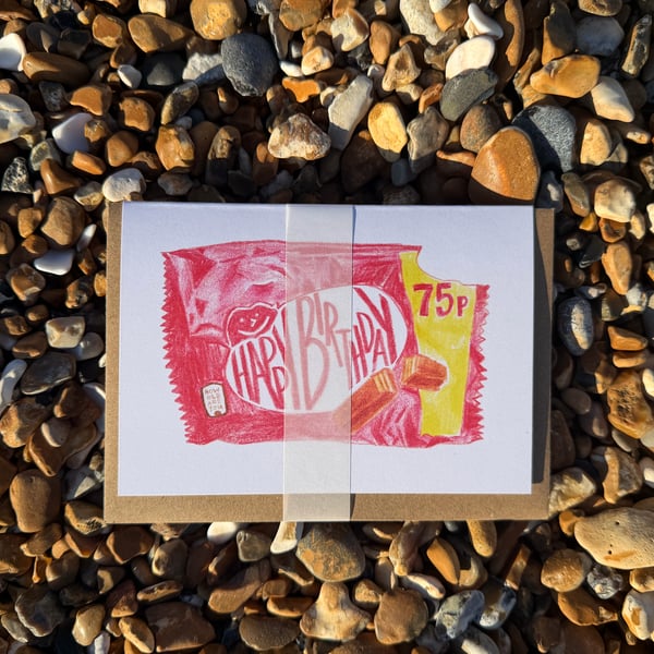 Chocolate Treat - Sweet Birthday Card