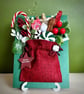 3D handmade luxury Christmas card boxed keepsake European style goodie bag art