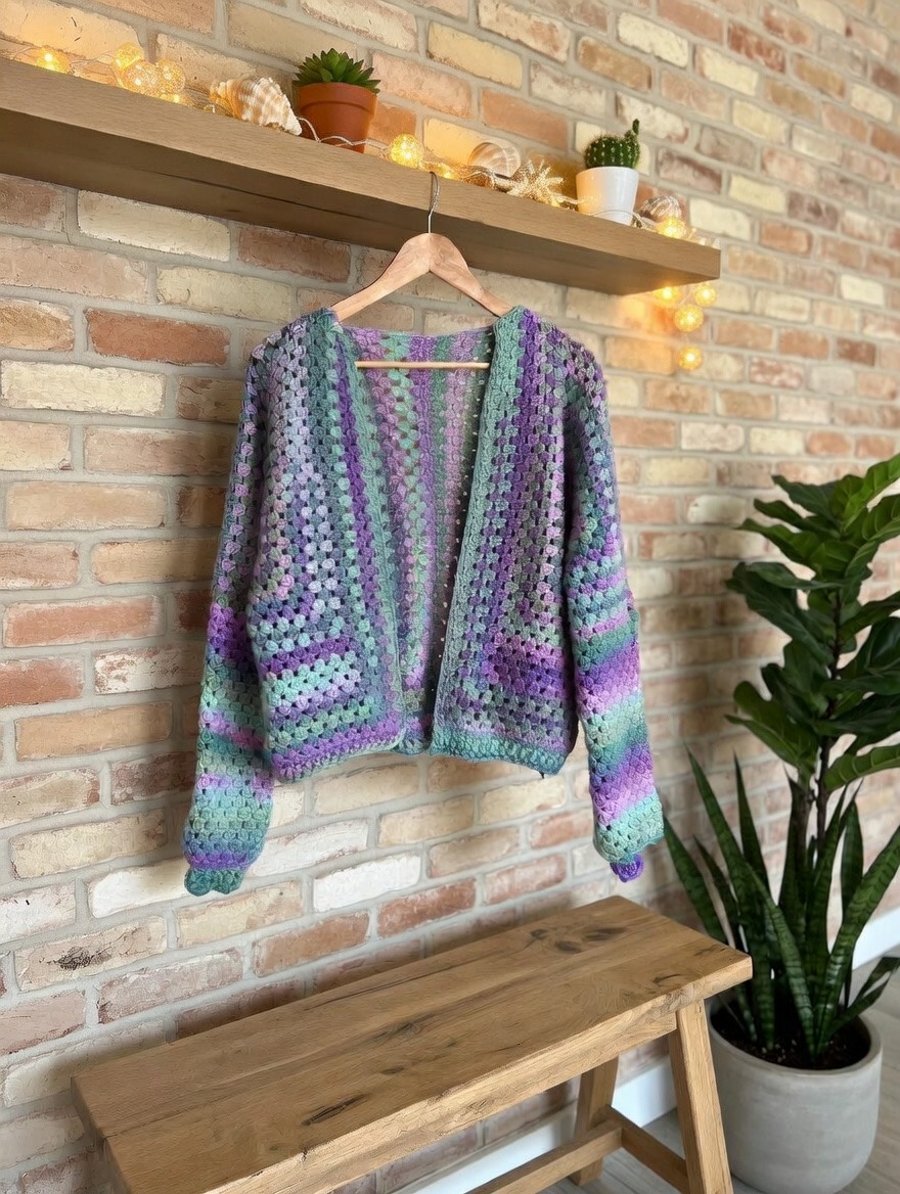 Cropped Crochet Jacket 12-14