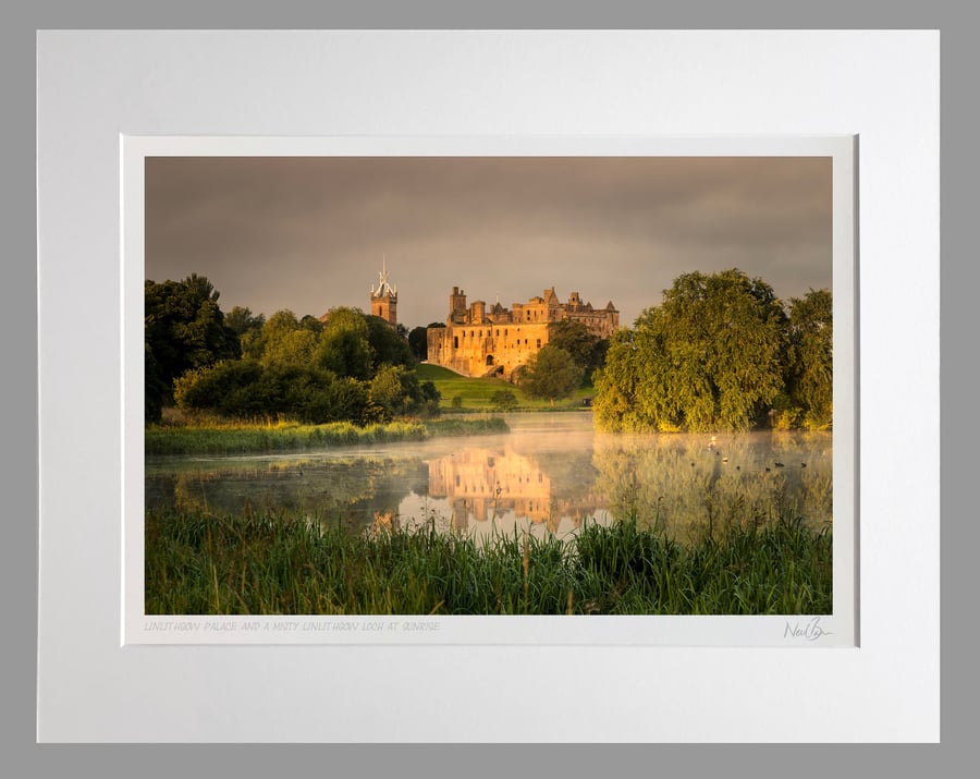 Linlithgow Palace West Lothian Scotland - A3 (50x40cm) Unframed Print
