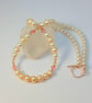 Pearl & Crystal Necklace, June Birthday, 30th Anniversary, Bridal Jewellery - Image 5
