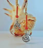 Halloween Set Of 4 Witch & Pumpkin Spooky Earrings, Value Pack, Includes UK P&P - Image 7