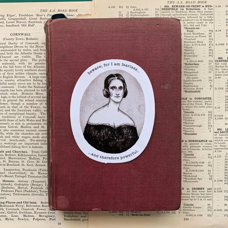 Mary Shelley Vinyl Sticker 