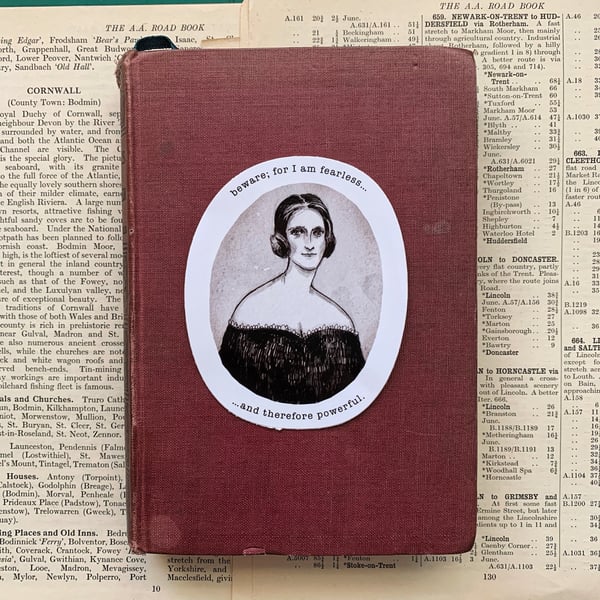 Mary Shelley Vinyl Sticker 