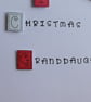 Granddaughter First Christmas Card - Reindeer - Image 5