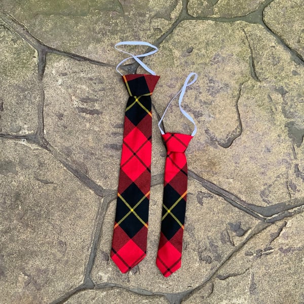 Wallace Tartan Tie, Toddler, Kids