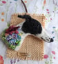 Needle Felted Greyhound Brooch - Image 1