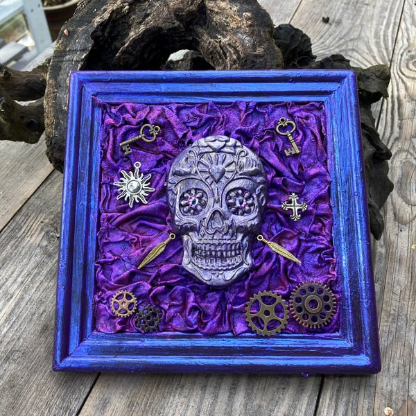 Steampunk Skull Hanging